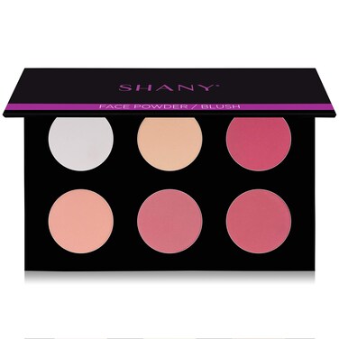 SHANY Cosmetics Shimmer &amp; Matte Blush/Highlighter Face Palette - Layer 4 - Refill For The 6 Layer Mini Masterpiece Collection Makeup Set, Highlighter