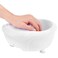 Electric Bubble Nail Soaking Bowl for Nail SPA with Air Bubble Vibrational Massage Nail Polish Remover for Soak Soothing Relaxing Manicure Machine Soften Cuticles