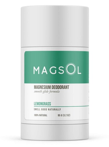 MAGSOL Natural Deodorant for Men &amp; Women - Perfect for Ultra Sensitive Skin, Aluminum Free Deodorant for Men, Aluminum Free Deodorant for Women, Baking Soda Free (Lemongrass)