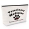 Veterinarian Gift for Women Makeup Bags Vet Tech Gift Veterinary Technician Gift Cosmetic Bag Appreciation Gift for Vet Birthday Retirement Gift Appreciation Gift for Vet Dog Lover Travel Pouch