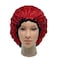 ELEBOX Premium Collection Super Jumbo Shower Cap for Braids Double-Layer Satin Waterproof Reusable Bonnet Sleep Cap