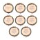 Set of 8 Small Mirror Pocket Bride Tribe Gifts Bachelorette Bridesmaid Gift Favors, I Do Crew