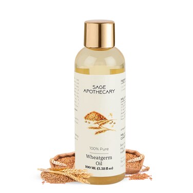 Pure &amp; Natural Wheatgerm Oil for Skin, Hair, Face &amp; Body Care - 100 ml