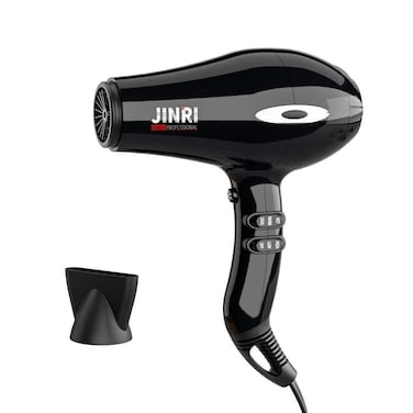 1875w Professional Tourmaline Hair Dryer, Infrared Hair Dryer, Negative Ion Salon Hair Dryer, Low Noise Hair Dryer, with Comb Diffuser and Concentrator,2 Speed &amp; 3 Heat Settings Black