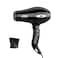 1875w Professional Tourmaline Hair Dryer, Infrared Hair Dryer, Negative Ion Salon Hair Dryer, Low Noise Hair Dryer, with Comb Diffuser and Concentrator,2 Speed &amp; 3 Heat Settings Black