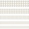 Phinus 3732Pcs Hair Pearls, 3/4/5/6/8mm Pearls for Hair, White and Beige Pearl Stickers for Crafts, Hair Pearls Stick on Body Gems for Eye Nails Make up and DIY Decorations