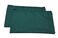Travel Zipper Bags 11 x 6 inches Small Compact Portable Forest Green Zippered Cloth Pouches 2 Pack CW