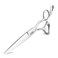 Professional Hair Shears 6" Silvery Blind Hole Sharp Hair Scissors Hair Cutting Scissors Barber Scissors Barber Shears Haircut Scissors Convex Edge 440C KINSARO