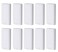 20 PCS 15ml White Empty Plastic Oval Deodorant Container Oval Lip Balm Tubes Lipstick Tube 0.5 Oz Deodorant Containers Oval Twist-Up Tubes BPA-Free for DIY Homemade Crayon Chapstick Holder