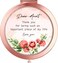 Aunt Gifts, for Aunt Compact Mirror, Auntie Gift Ideas, Best Aunt Ever Gifts, Aunt Birthday Gift from Niece