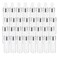 50 Pcs Sample Dropper Bottles, 5ml Mini Dropper Bottles with 2 Pcs Plastic Droppers for Traveling Essential Oils DIY Cosmetic Liquid Sample Perfume (Silver)