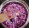 Heart Glitter Confetti 2mm Heart-Shaped Confetti Laser Sequins for Party Decoration, DIY Crafts, Premium Nail Art, Body Art Eye Bling - 10g,Holographic Purple