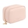 Small Cosmetic Bag Zipper Pouch Travel Makeup Bag for Women Portable Lipstick pouch Purse Waterproof Makeup Organizer Great Gifts Pink