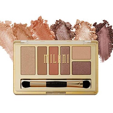 Milani Everyday Eyes Eyeshadow Palette - Earthy Elements (0.21 Ounce) 6 Cruelty-Free Matte or Metallic Eyeshadow Colors to Contour &amp; Highlight