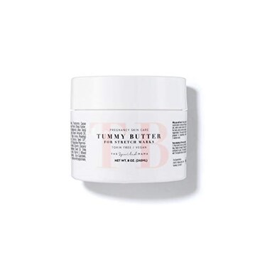 Tummy Butter Stretch Mark Prevention Cream   Safe for Pregnancy   Non-Toxic   Vegan   Made in USA   OBGYN Formulated   Hydrating Body Cream Butter Lotion