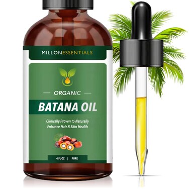 4 oz Pure Organic Batana Oil for Hair Growth &amp; Skin Wellness &ndash; Nourishing &amp; Moisturizing Treatment from Honduras &ndash; Promotes Natural Healthy Shine for Men &amp; Women Against Hair Loss