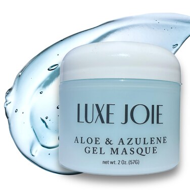 Aloe &amp; Azulene Gel Masque Hydrating &amp; Soothing Facial Mask Hyaluronic Acid Lavender Green Tea Men Womens