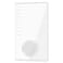 G2PLUS Glass False Lash Holder, 4'' x 2'' x 0.4''Lash Pallet for Lash Extensions, 2-in-1 Crystal False Lashes Adhesive Glue Pallet Holder for Eyelash Extensions