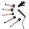 5 in 1 Advanced Titanium Curling Iron Wand Set with 5 Interchangeable Barrels Hair Curlers and Heat Resistant Glove