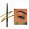 Diamond Eyeliner Pencil Long-Lasting Waterproof Glitter Eyeliner Chameleon Eyeshadow Smudge-proof Pink Purple Gel Eyeliner High Pigmented Matte Colored Eyeliner Metallic Shimmer Eyeliner(3#)