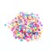 50g 5mm Mixed Polymer Clay Sprinkles Colourful Mix Clay Soft Pottery Slices DIY Nail Art Decor Slime Filler Accessories (Mixed Heart)