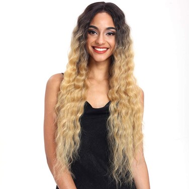 Joedir Lace Front Wigs 30'' Long Wavy Synthetic Wigs For Women 130% Density Wigs(TTPN4/270A/24F)