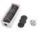 MZCMSL 100pcs Sandpaper Discs and 1pcs Metal Nail Bit,25mm Pedicure Sanding Disc Bit,Electric Foot Files,#80 Grit(Coarse)