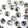 Crystal (001) Clear Austrian 2058 XILION 6ss 2mm Tiny Flatback No-Hotfix Rhinestones ss6 Nail Art 144 pcs (1 Gross) Made in Austria Crystal-Wholesale