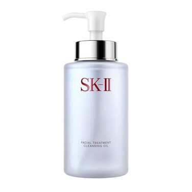 SK-II Facial Treatment Cleansing Oil - Gentle Makeup Remover Oil &amp; Face Cleanser - Improves Texture, Dullness &amp; Dryness for a Visibly Smoother Complexion (8.4 oz)