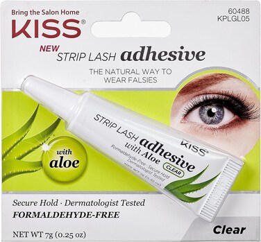 Kiss Strip Lash Adhesive With Aloe (Clear)