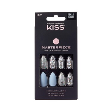 KISS Masterpiece One-Of-A-Kind Luxe Mani Kitty Gurl (KMN03-1 PACK)