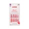 KISS Jelly Fantasy On-Trend Translucent Nails, Long Sculpted Glue-On Fake Nails Kit, Style &ldquo;Be Jelly&rdquo;, with Pink Gel Nail Glue, Mini Nail File, Manicure Stick, &amp; 28 Glue On Nails