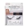 KISS Magnetic Eyeliner &amp; Lash Kit, Tempt, 1 Pair of Synthetic False Eyelashes With 5 Double Strength Magnets and Smudge Proof, Biotin Infused Black Magnetic Eyeliner with Precision Tip Brush