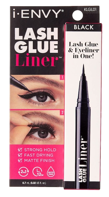 KISS I Envy Lash Glue Liner Black 0.02 Ounce