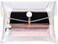Transparent Medium Mini PVC Makeup Bag Small Clear Plastic Cosmetic Organizer Bag Pouch with Snap Closure Cosmetic Bags for Vacation Travel, Bathroom Organizing