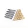 Lash Brush Wands   20 Pack   Eyelash Extension Supplies   Disposable Lash Spoolie Brush   Gold Fleck Design
