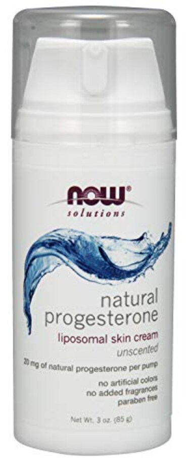 NOW Foods Solutions Natural Progesterone Cream Scent Free - 3 oz