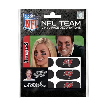The Party Animal NFL Unisex-Adult Eye Black Stickers