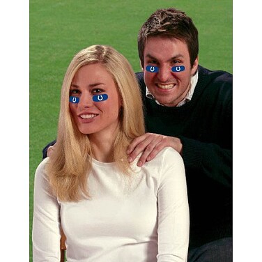 Party Animal Indianapolis Colts Team Eye Black Strips- 3 Pairs