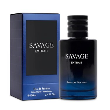 Savage Extrait Men Perfume Cologne for Men Natural Spray Masculine Scent Wonderful Fragrance Gift Eau De Parfum for Daily Use 3.4 Fluid Ounce