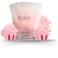 Large Pink Cupcake Loofah Bath Sponges, Set of 3, for Kids and Adults - Gift Pouch