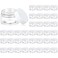 Eternal Moment 36 Pack 1 OZ Plastic Jars Round Clear Cosmetic Container Jars with White Lids, Perfect for Lotion, Slime，Cream, Ointments, Makeup, Eye Shadow, Samples, Pot, Travel Storage