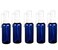 30ML White Plastic Empty Portable Nasal Spray Bottle With 360 Degree Rotation Atomizer Refillable Saline Water Cosmetic Perfume Storage Container For Travel Home Use Pack of 5