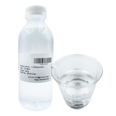 1.3 Butanediol, 1,3-Butylene Glycol, Cosmetic Raw Materials moisturizer,Not Greasy, CAS NO.:107-88-0(500g/17.6oz)