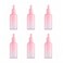 6Packs 1 OZ Small Glass Thick Dropper Bottles Empty Pink Glass Pipette Bottles Essential Oil Eye Dropper Bottle with Golden Caps for Essential Oils, Perfume,Aromatherapy, Cosmetic Travel Liquids