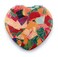 Compact Mirror Heart Shape Pocket Mirror Floral Purse Mirror Small Travel Mirror Abstractive Art Print Meaningful Gift for Women
