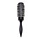 Denman Thermo Ceramic Hourglass Hot Curl Brush - Hair Curling Brush for Blow-Drying, Straightening, Defined Curls, Volume &amp; Root-Lift - Gray
