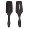 Denman (Black) Mini Paddle Cushion Hair Brush for Blow Drying, Detangling &amp; On the Go Travel - Comfortable Styling, Straightening &amp; Smoothing - For Women and Men, D84