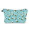 Allover print Makeup Bag Cosmetic Bag Organizer Makeup Pouch Toiletry Pouch Clutch Cosmetic Pouch for Adult Women (Bee)