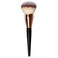 Makeup Brushes Large Powder Brush Foundation Blush Bronzer Contour Face Blender Mineral Blending Buffing Cosmetics Kabuki Full Coverage (Rose Gold/Black) 1 Count (Pack of 1)